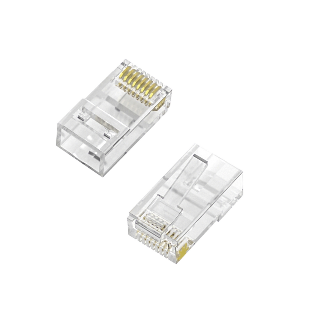 Aisens Pack de 100 Connecteurs RJ45 8 Fils CAT.6 AWG24