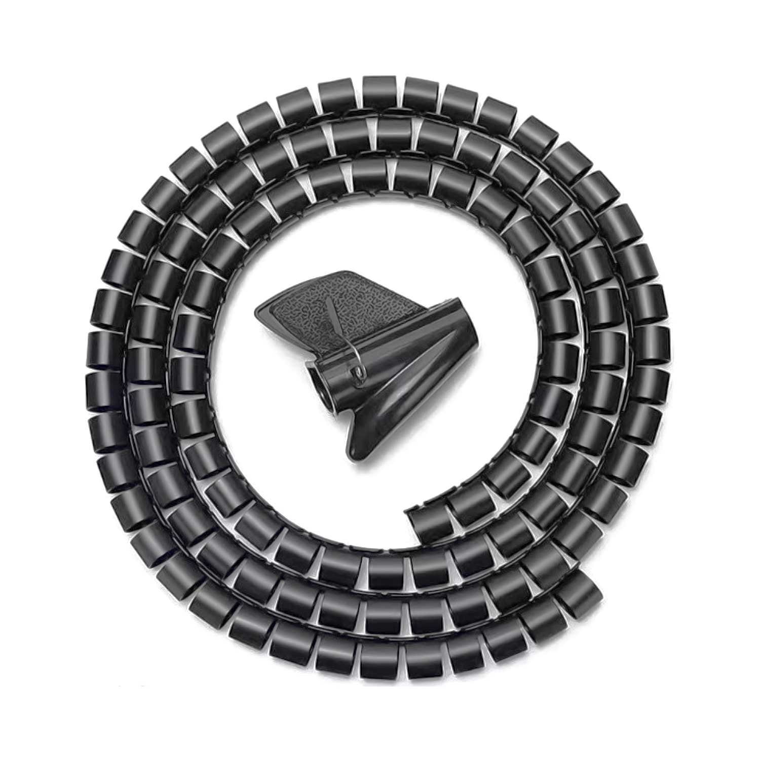Aisens Spiral Cable Organizer 25mm - 1.0m - Couleur Noir