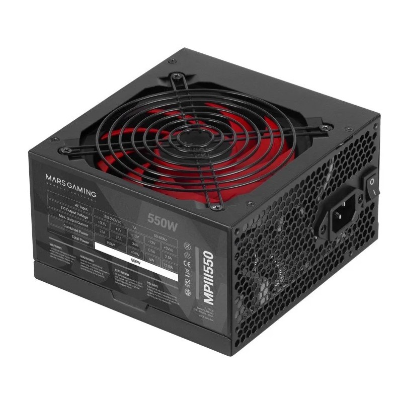 Alimentation Mars Gaming 550W ATX 