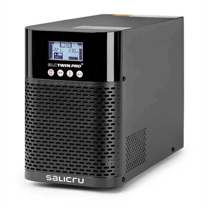 Alimentation sans interruption Salicru SLC 700 TWIN PRO2 IEC - UPS/UPS - Double conversion en ligne 700 VA - Type prise IEC