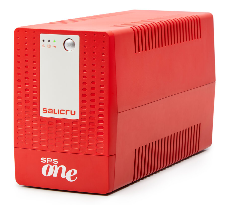 Alimentation sans interruption Salicru SPS 1100 ONE IEC - UPS/UPS - 1100 VA - Line-interactive - Type de prise IEC - Couleur rouge