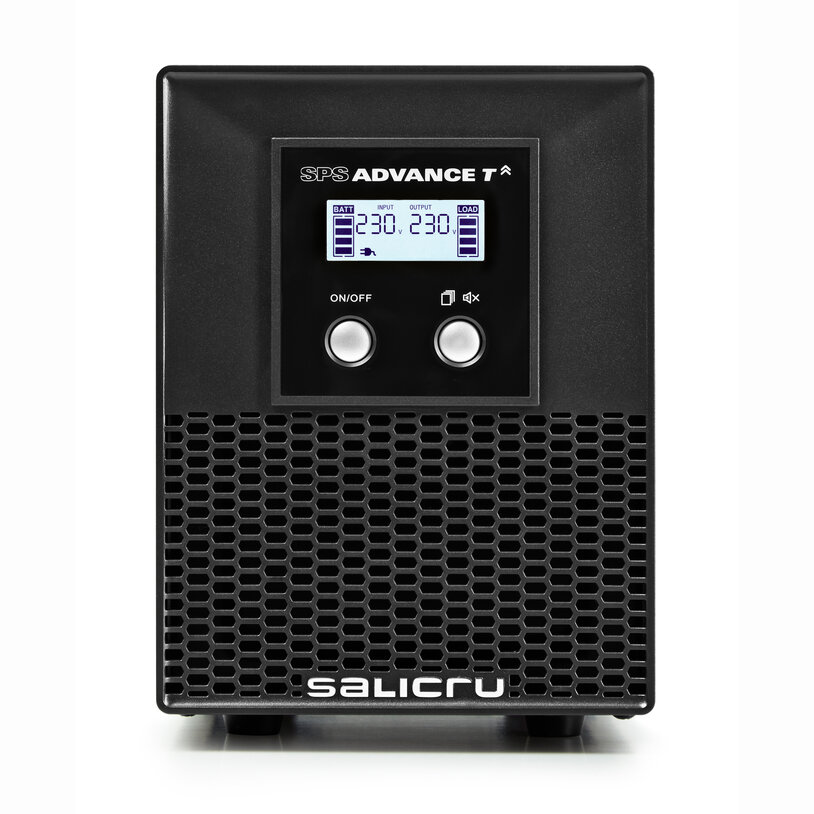 Alimentation sans interruption Salicru SPS 2000 ADVANCE T - UPS/UPS - 2000 VA - Tour sinusoïdale interactive en ligne - Couleur noire