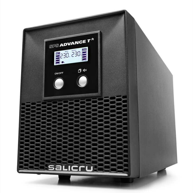 Alimentation sans interruption Salicru SPS 2000 ADVANCE T - UPS/UPS - 2000 VA - Tour sinusoïdale interactive en ligne - Couleur noire