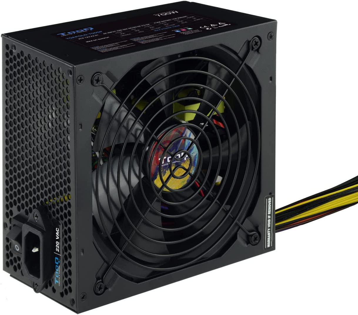 Alimentation Tooq ATX 2.3 700W avec PFC actif