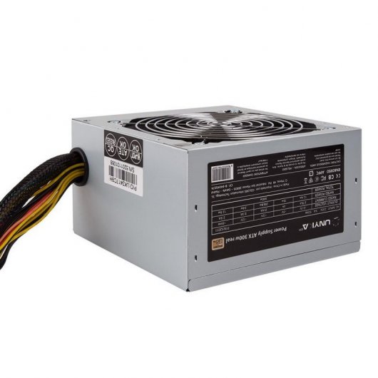 Alimentation Unykach ATX 300W 85% Efficacité 300W ATX 2.3 - PFC Actif - Ventilateur 120mm