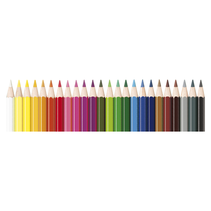 Lot de 24 Crayons Alpino Premium