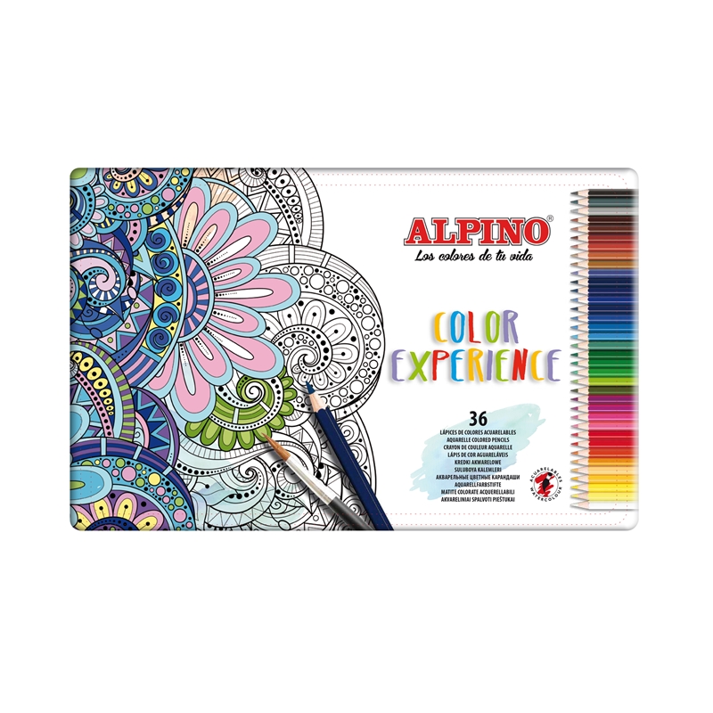 Lot de 36 Crayons Alpino 3,3mm