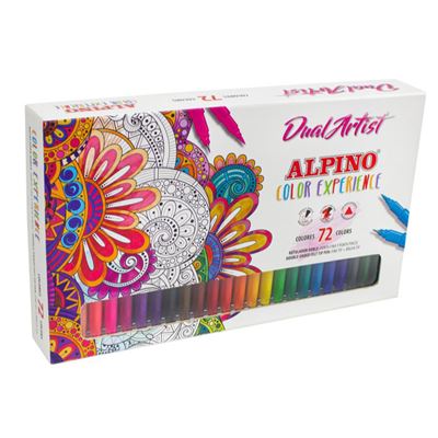  Lot de 72 feutres Alpino Dual Artist