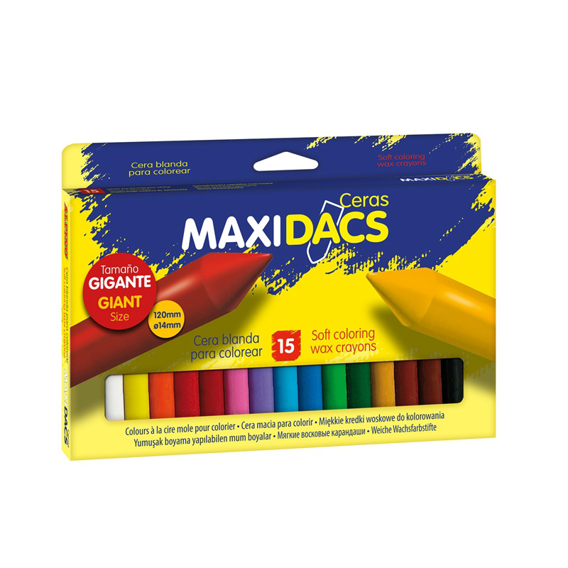 Lot de 15 Crayons Alpino Maxidacs