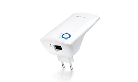 Amplificateur répéteur d'extension de réseau WiFi TP-Link N300 - Jusqu'à 300 Mbps - IEEE 802.11n - 10/100 Mbps - Bouton WPS - 2 Antennes internes