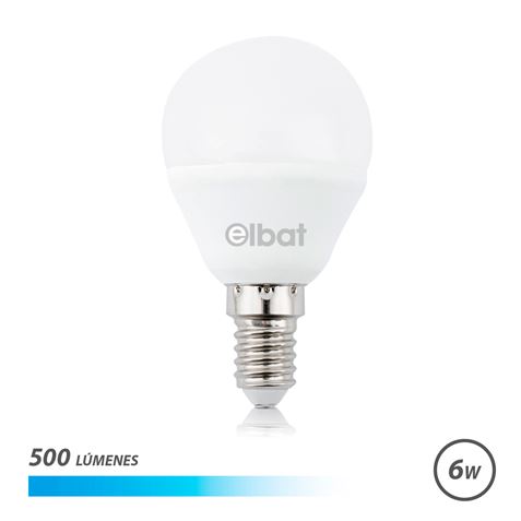 Ampoule LED Elbat G45 - 6W - 500Lm - E14 - Lumière Blanche