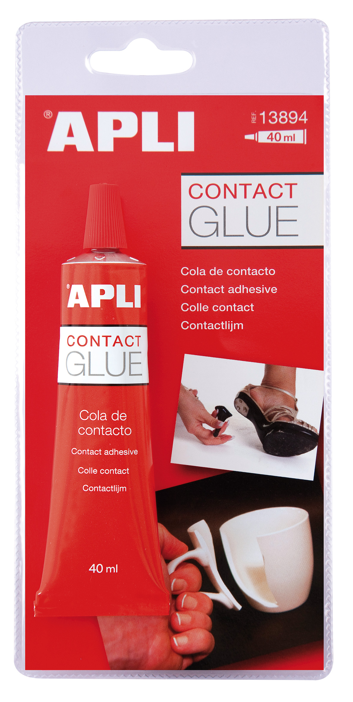 Tube de colle contact 40 ml Apli