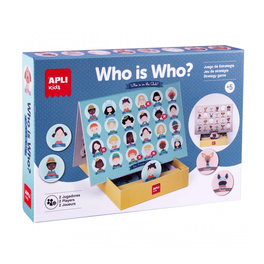 Apli Game Who's Who, Plateau