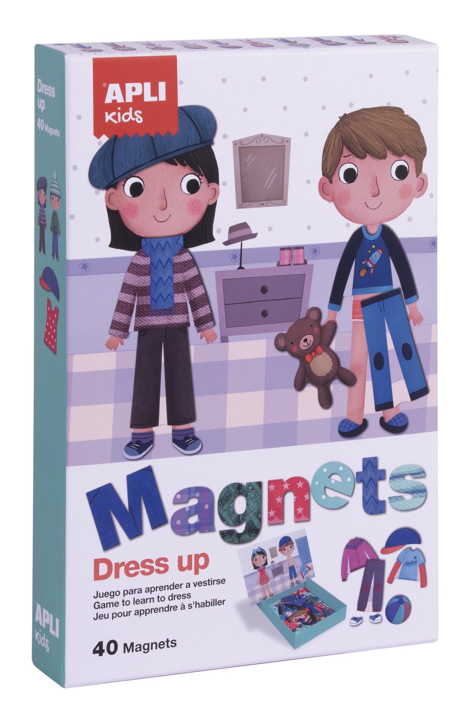 Apli Magnet Dress Up - No Measure - Aimants pour Habiller Poupées