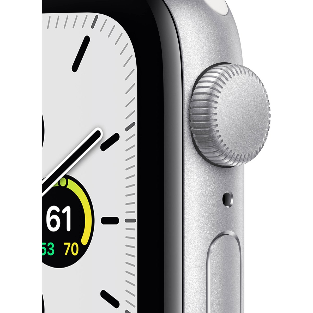 Apple Watch SE (2020) 40 mm GPS Aluminium Argent + bracelet sport blanc