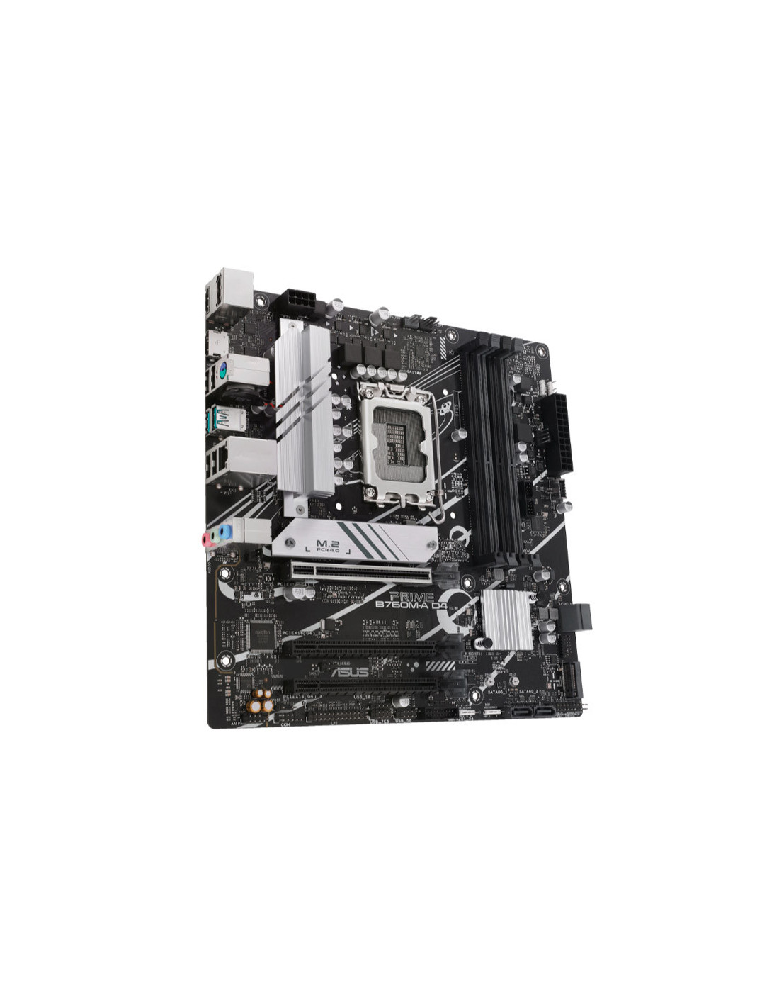 Asus Prime B760M-A CSM Carte mère Intel LGA1700 4x DDR5 - HDMI, M.2, PCIe4.0, 4x Sata III, USB 3.2, MicroATX