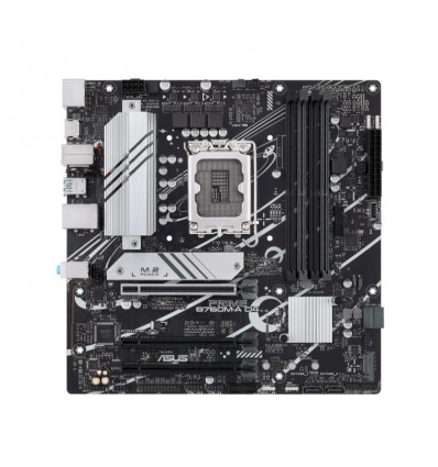 Asus Prime B760M-A D4 CSM Carte mère Intel LGA1700 4x DDR4 - HDMI, M.2, PCIe3.0, 4x Sata III, USB 3.2, MicroATX