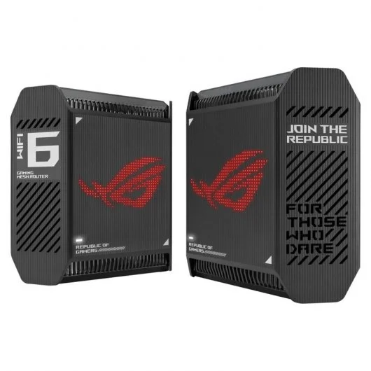 Asus ROG Rapture GT6 Pack 2 Routeurs Wifi Mesh AX10000 Tri-Band MU-MIMO - Couleur Noir