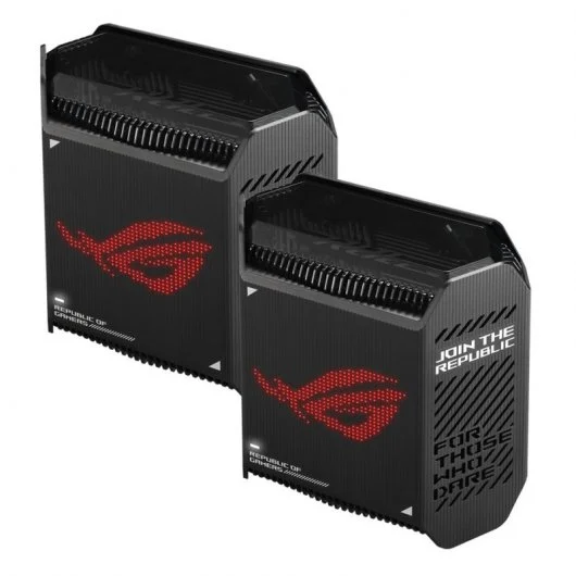 Asus ROG Rapture GT6 Pack 2 Routeurs Wifi Mesh AX10000 Tri-Band MU-MIMO - Couleur Noir