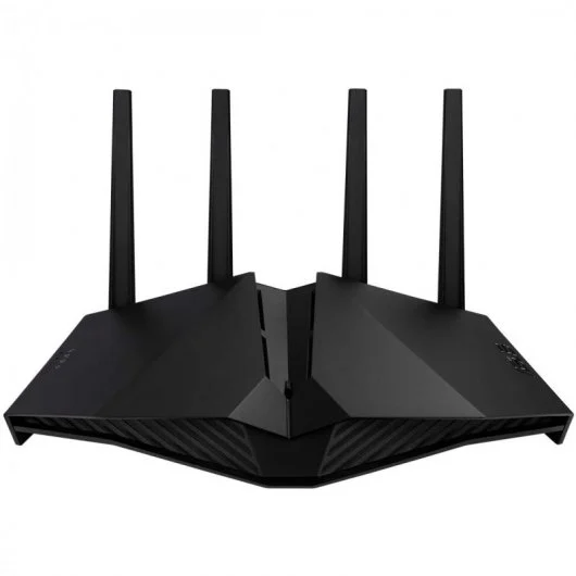 Asus RT-AX82U V2 Routeur Gaming AX5400 WiFi 6 Dual Band - Vitesse jusqu'à 5400Mbps - 4 Ports LAN RJ45, 1 Port WAN RJ45, 1 Port USB 3.2 - Eclairage RVB - 4 Antennes Externes