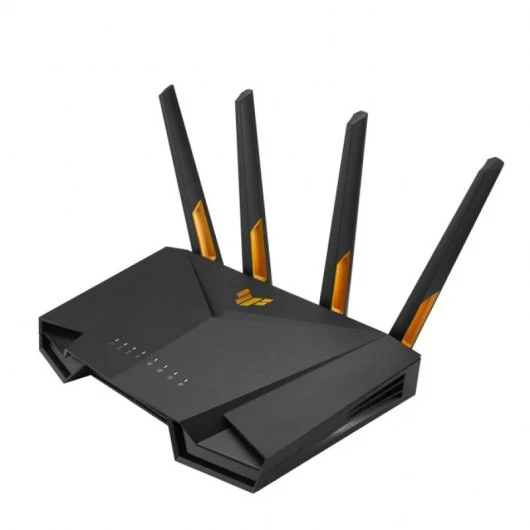 Asus Tuf AX3000 V2 Routeur Gaming WiFi 6 Dual Band - Vitesse jusqu'à 2400Mbps - 4x LAN RJ45, 1x WAN RJ45, 1x USB 3.2 - 4 Antennes Externes
