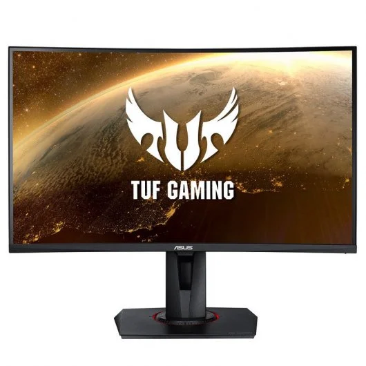 Asus TUF Gaming Monitor Incurvé 27" LED FullHD 165Hz FreeSync Premium - Réponse 1ms - Haut-parleurs intégrés - Réglable en hauteur, pivotant et inclinable - Angle de vision 178º - 16:9 - DVI, HDMI, DisplayPort - VESA 100x100mm