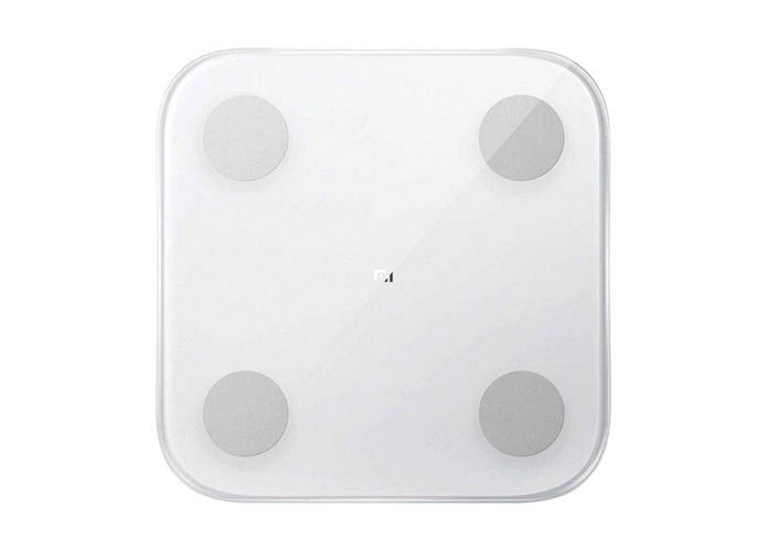 Balance de composition corporelle Xiaomi Mi 2 Balance intelligente Bluetooth 5.0 - Haute précision - 13 données corporelles - Couleur blanche