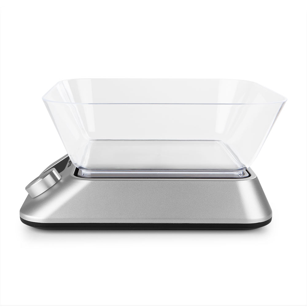 Balance de cuisine numérique Orbegozo PC 1030 - Précision et polyvalence dans vos recettes - Écran LCD rétroéclairé - Fonction Tare - BOL Transparent - Capacité maximale 5 Kg