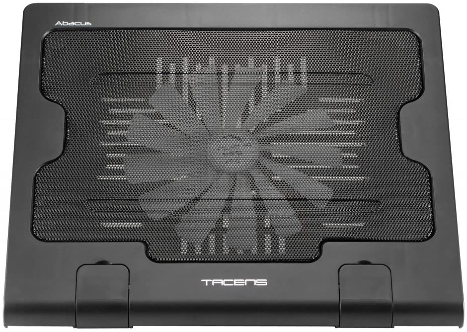 Base de refroidissement Tacens Abacus pour ordinateur portable jusqu'à 17" USB - 1 ventilateur 180 mm - Inclinaison réglable - 2 ports USB