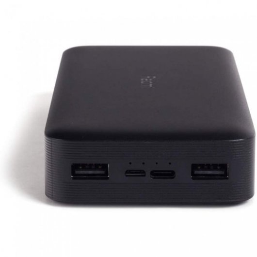 Batterie Externe/Power Bank Xiaomi Redmi 20000 mAh - Charge Rapide 18W - 2x USB-A, 1x USB-C, 1x Micro USB - Couleur Noire