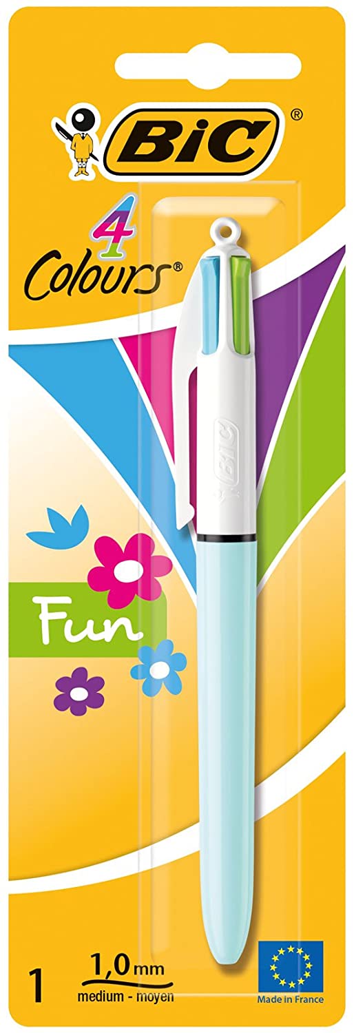 Bic 4 Couleurs Fun Stylo à bille