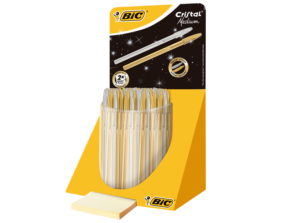 Bic Cristal Présentoir 40 stylos cristal