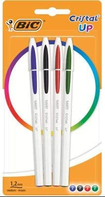 Bic Cristal Up Pack de 4 Stylos Bille
