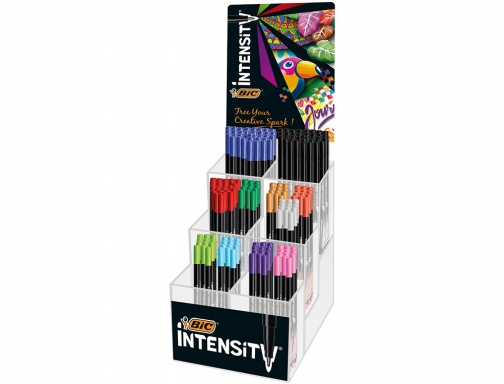 Bic Intensity Fine Présentoir de 192 Marqueurs