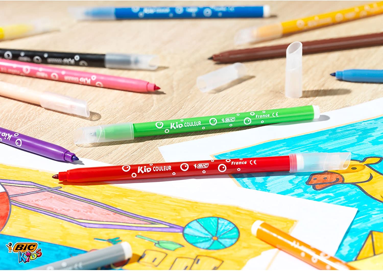 Bic Kids Couleur Pack de 24 Feutres