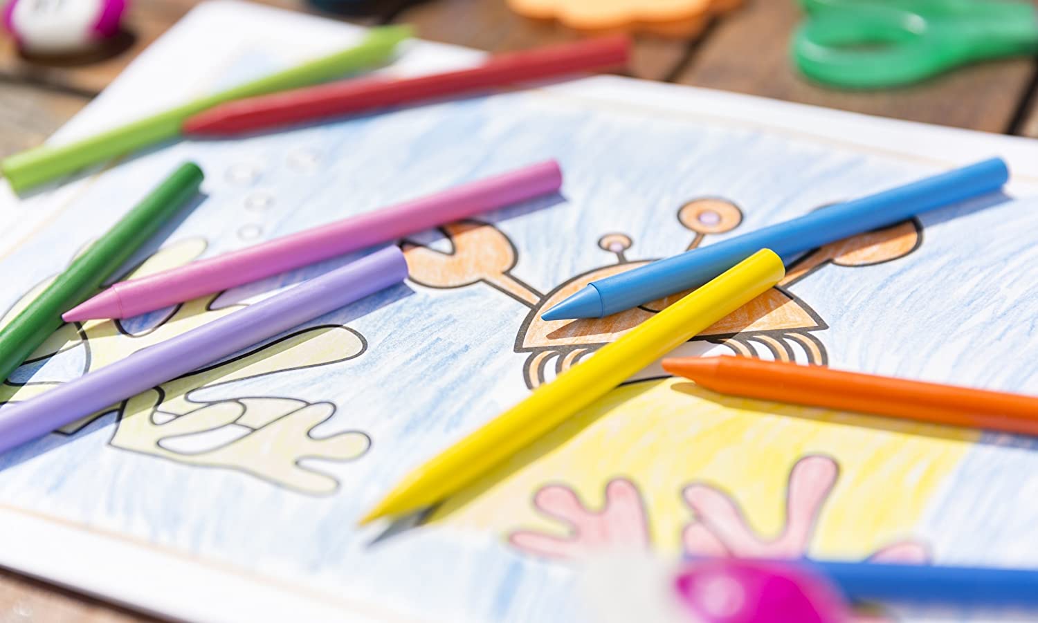 Bic Kids Plastidecor 24 Crayons Cire