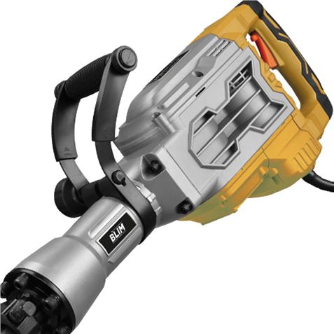 Blim Breaking Hammer 1700W - Puissance d'impact 60J - 1 900 impacts par minute - Technologie anti-vibration - Comprend 2 burins