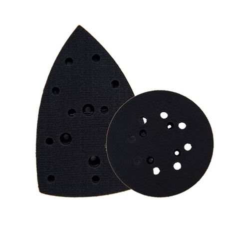 Blim Multi-Sander 3 Batterie Plaques 20V 2Ah - Plaque Ronde, Triangulaire et Rectangulaire - Vitesse 7000-13000rpm - Dépôt de Poussière - Lumière LED
