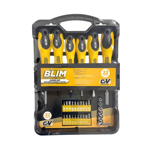 Blim Set 32 pièces tournevis et embouts