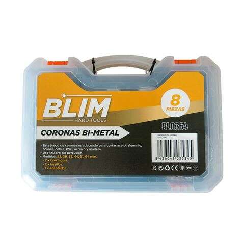 Blim Set 8 pièces couronnes bimétalliques