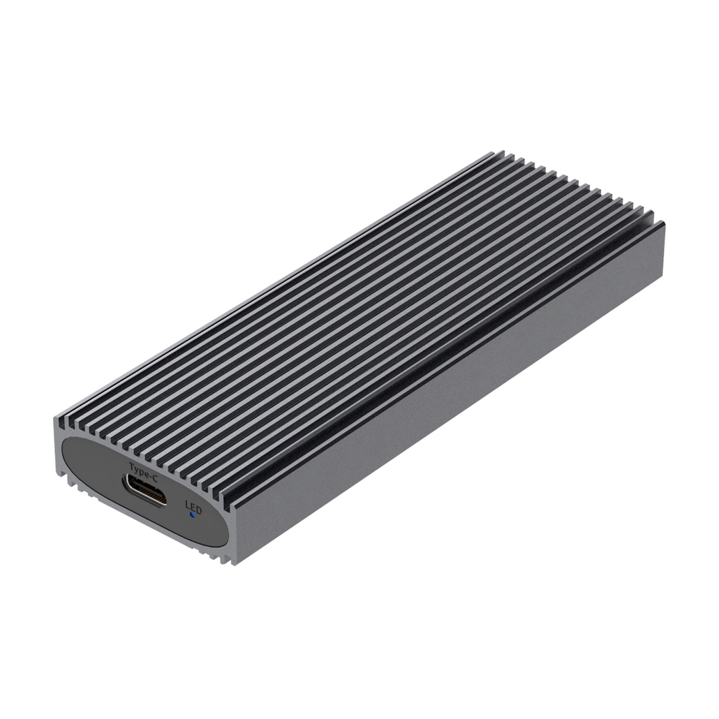 ✓ Boîtier externe Aisens M.2 NVMe USB3.2 Gen2 couleur gris en