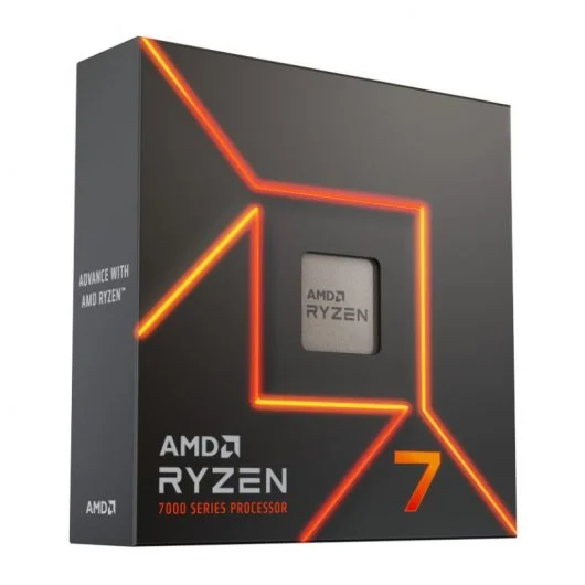 Boîtier processeur AMD Ryzen 7 7700X 4,5 GHz