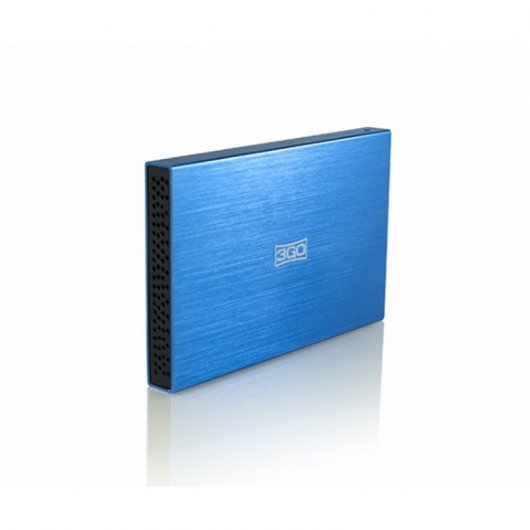 Boîtier SATA-USB externe HD 2,5" 3Go - Couleur Bleu