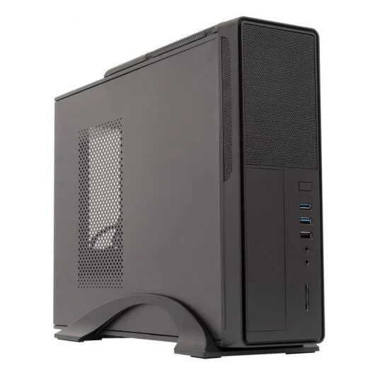 Boîtier tour Unykach UK2010 ITX, MicroATX - Alimentation 450 W incluse - Taille de disque prise en charge 3,5", 2,5" - USB-A 3.0/2.0 et audio