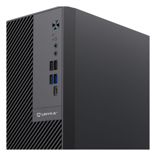 Boîtier Unykach Numen 500 Pro Midi Tower ITX, MicroATX - Taille de disque prise en charge 3,5", 2,5" - USB-A 2.0/3.2/C et audio