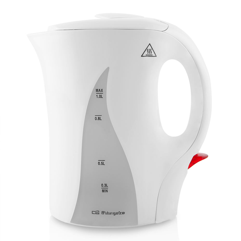 Bouilloire efficace Orbegozo KT 4100 - Ébullition rapide - Arrêt automatique - Design élégant et facile à nettoyer Confort maximum dans votre maison