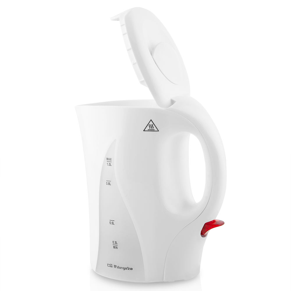 Bouilloire efficace Orbegozo KT 4100 - Ébullition rapide - Arrêt automatique - Design élégant et facile à nettoyer Confort maximum dans votre maison