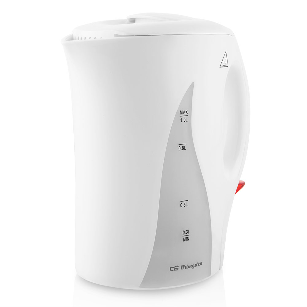 Bouilloire efficace Orbegozo KT 4100 - Ébullition rapide - Arrêt automatique - Design élégant et facile à nettoyer Confort maximum dans votre maison