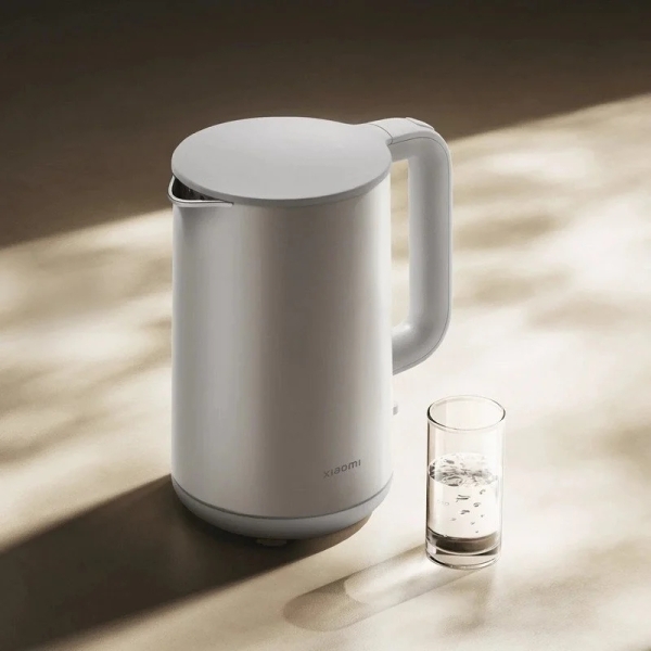Bouilloire électrique connectée Xiaomi S1 1,7 L 1800 W - Acier inoxydable - Argent