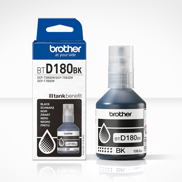 Brother BTD180BK Bouteille d'encre noir BTD180BK